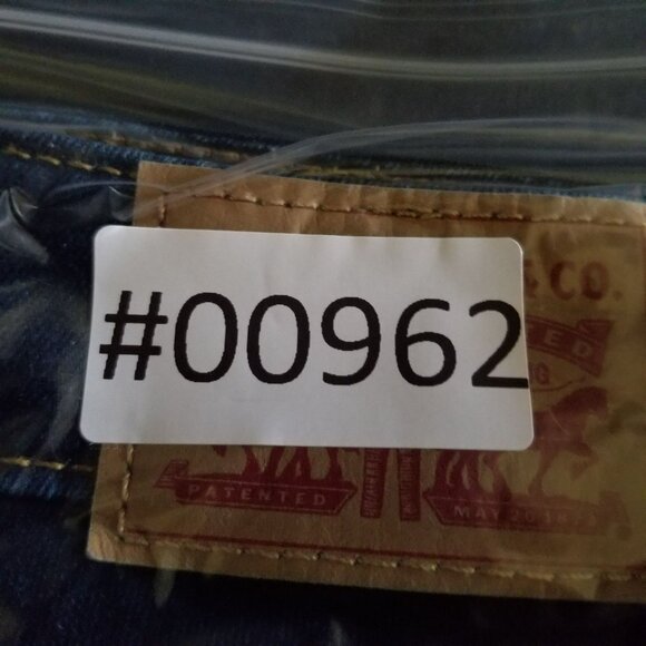 Levis Jeans Womens 27 Blue 721 High Rise Skinny Stretch Denim - Picture 13 of 13